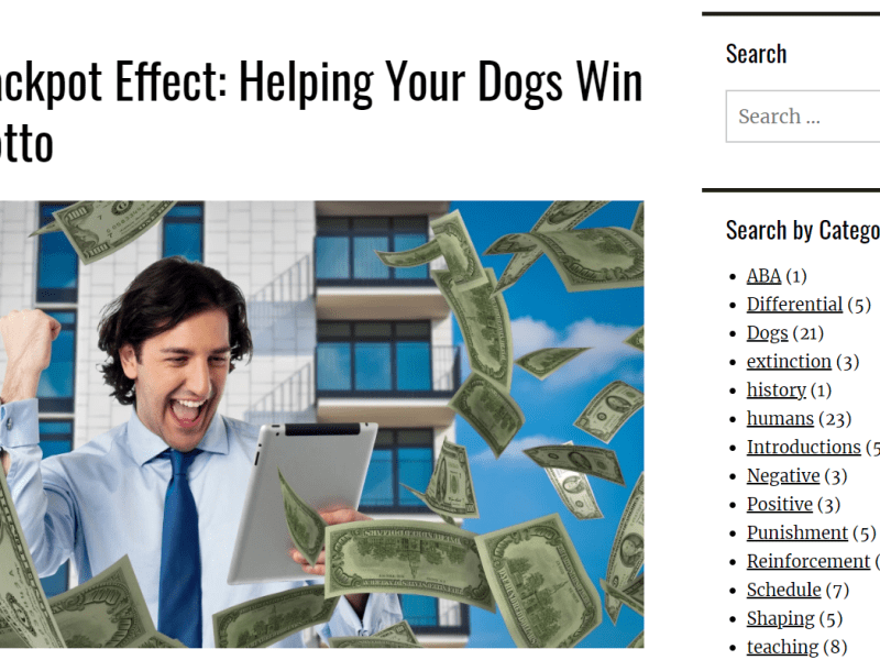 Paws and Effect: The Jackpot&nbsp;Effect